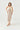 CROCHET KNIT & WOVEN FABRIC COMBINED LONG DRESS - ECRU / BEIGE